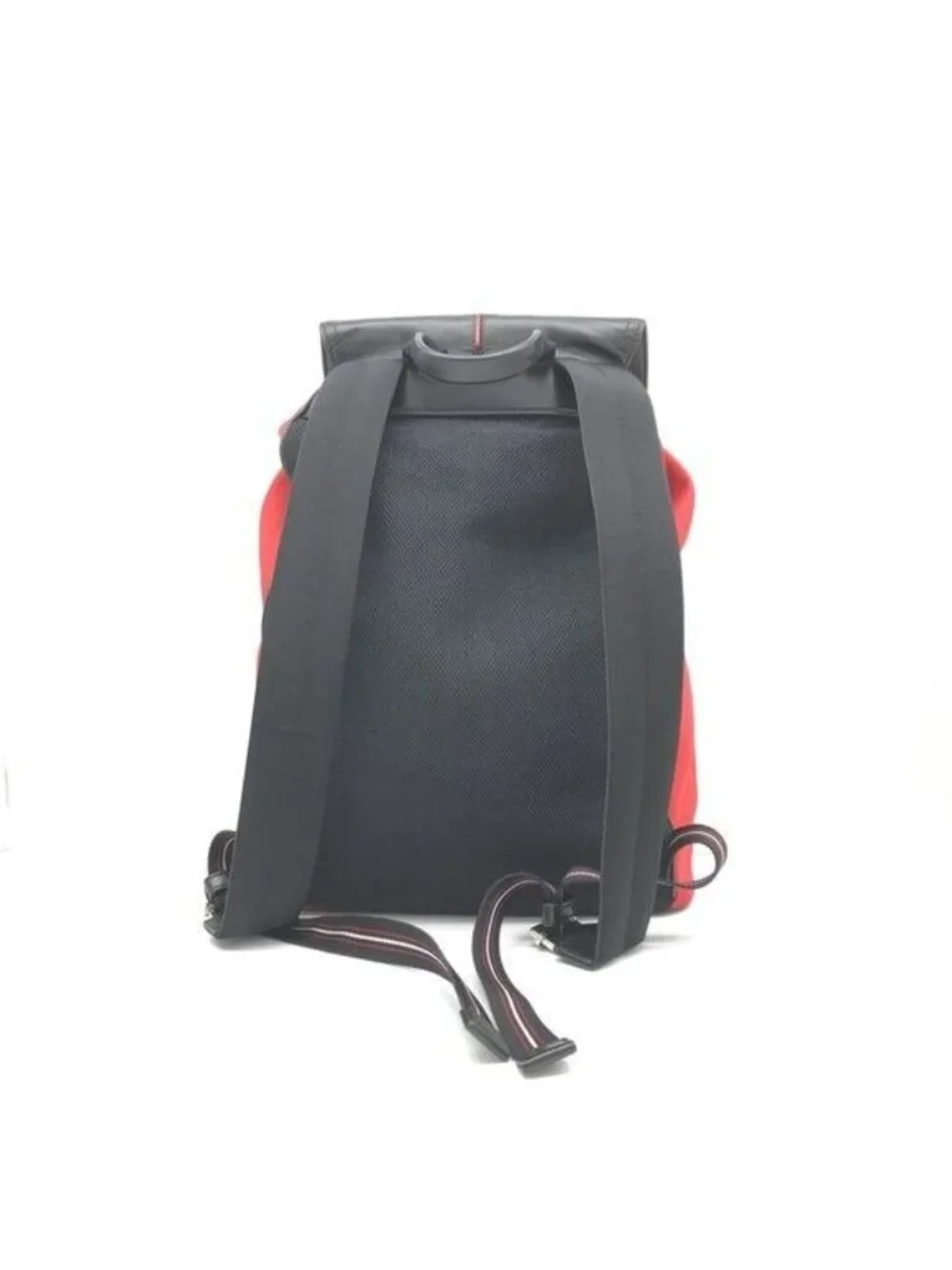 Christian Dior Leather and Canvas Bumblebee Leather Backpack with the Rucksack